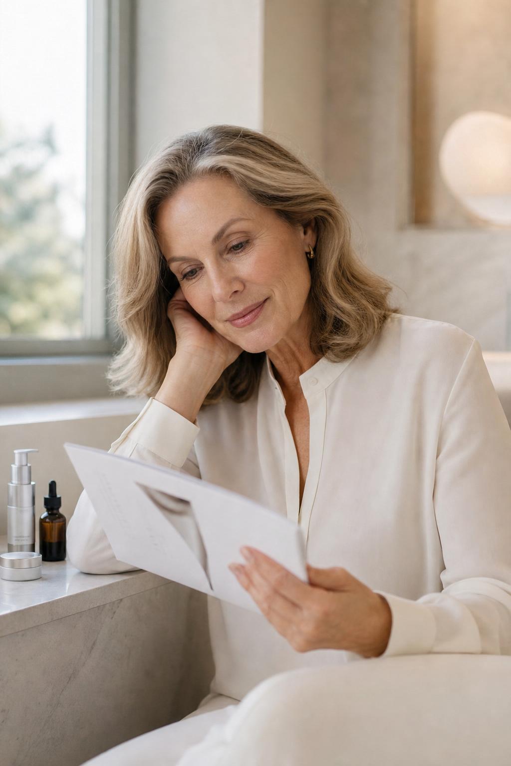 Healthy-Aging-Beratung mit Fokus auf langfristige Hautgesundheit